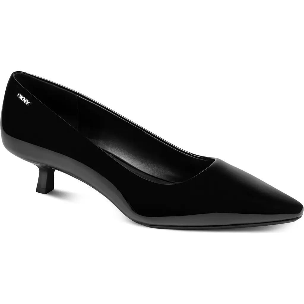 DKNY Noreen Kitten Heel Pump in Black at Nordstrom, Size 6 | Nordstrom