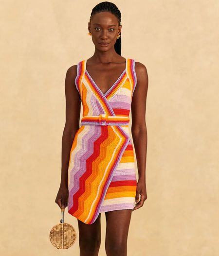 I am swooning over this dress!! So perfect for summer or a bachelorette trip or any occasion you can think of!!

Colorful mini dress , farm rio dresses , striped mini dress , crochet dress , summer dresses , colorful dresses , dresses under $300, bachelorette style , vacation style , beach vacation 



#LTKtravel #LTKSeasonal #LTKstyletip