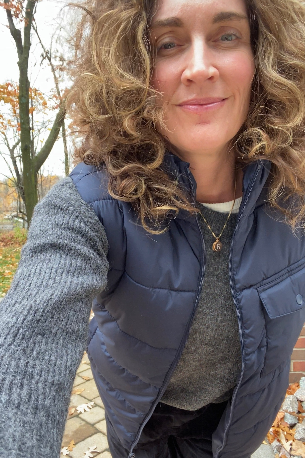 Fall fit vest, soft sweater, long sleeve top, cords
I’m medium in all except the vest I did a small. 

#LTKstyletip #LTKover40 #LTKfindsunder50