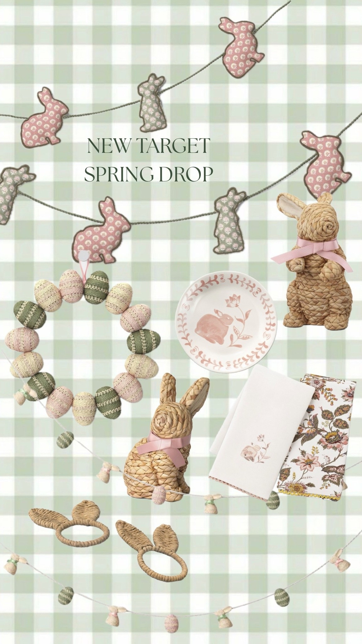 The bunny pattern garland!!!!! Soooo adorable 😍 

#LTKOver40 #LTKHome #LTKmomlife