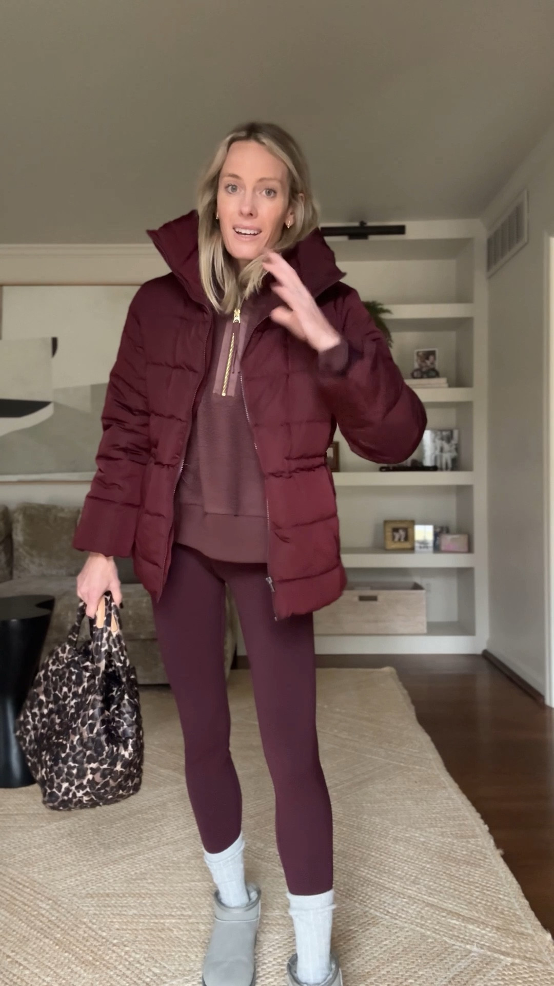 Talking through the look 🥰