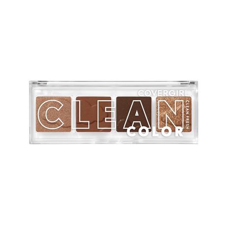 COVERGIRL Clean Eye Color, Clean and vegan formula without talc, mineral oil, paraben and fragran... | Walmart (CA)