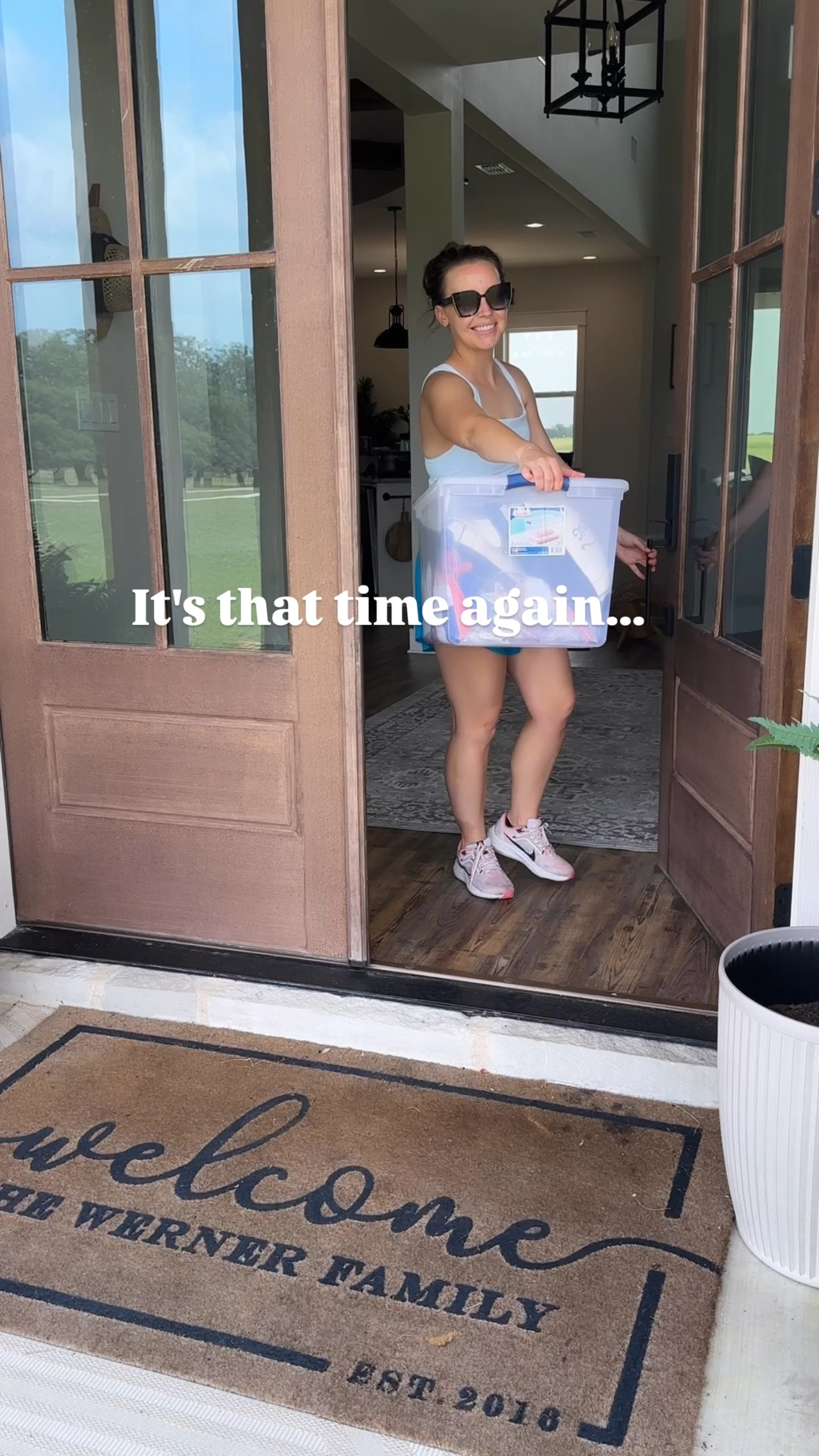 The bunting flags are officially back-kicking off the red, white, and blue season over here! ♥️🤍💙
Time to refresh the porch for Memorial Day, the 4th of July, and all the summer moments in between.

🇺🇸Follow for more summer porch inspiration + easy decor ideas!

#PatrioticPorch #BuntingFlags
#SummerPorchDecor #RedWhiteAndBlue
#MemorialDayDecor #amazonhomedecor #Itkhomedecor #thistexasfamilyfarmhouse

#LTKHome #LTKFindsUnder50 #LTKSeasonal