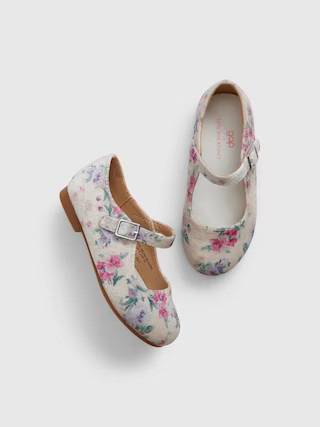 Gap × LoveShackFancy Kids Floral Mary Jane Shoes | Gap (US)