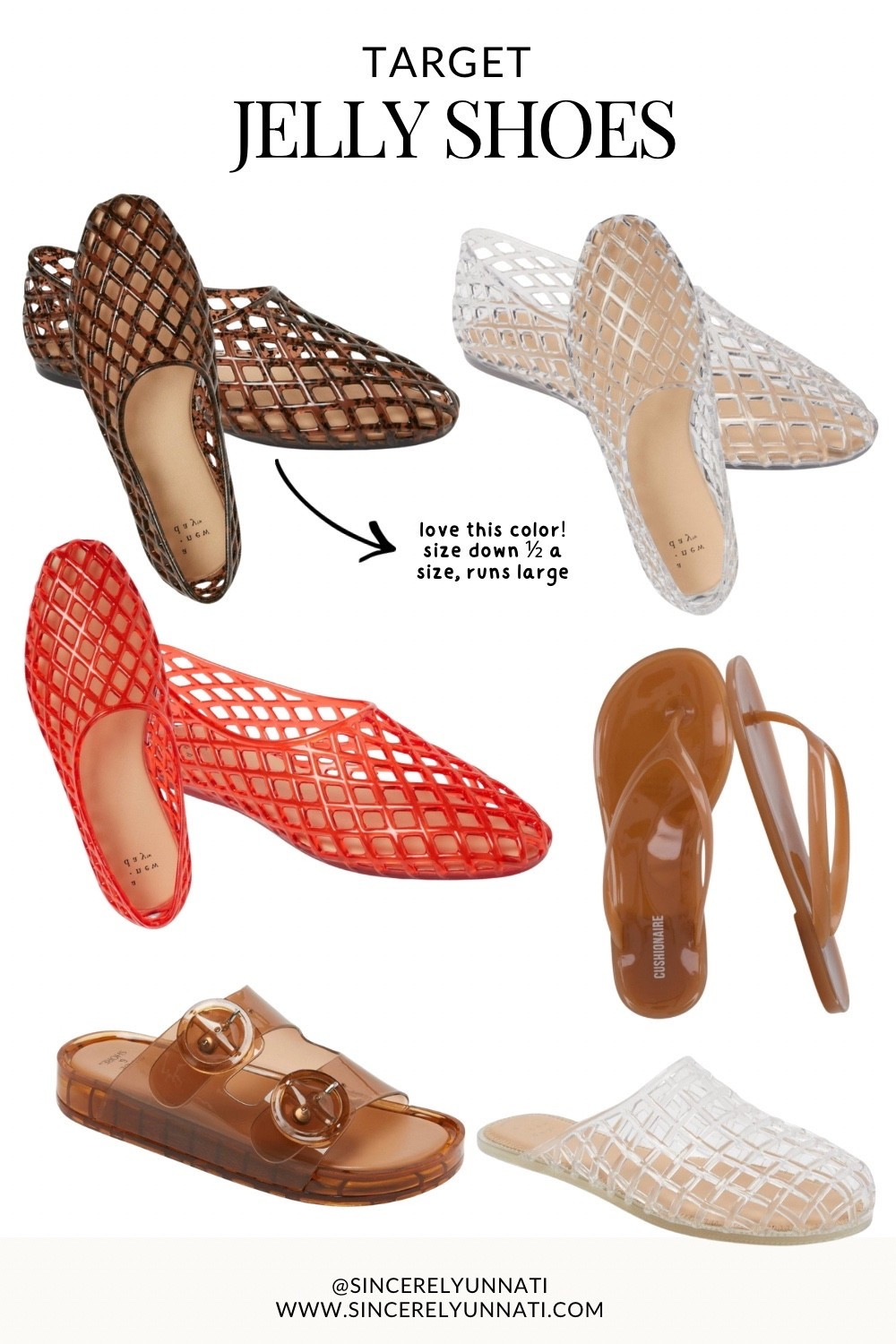 Women’s Jelly Sandals
Summer Sandals 

#LTKootd #LTKSaleAlert #LTKgrwm