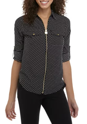 Michael Michael Kors Women's Dog Tag Shirt - | Belk