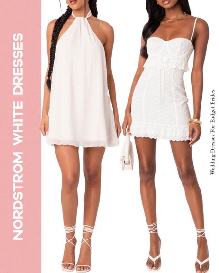 White dresses at Nordstrom for the bride to be. See more below. 

#brideshowerdresses #afterpartydresses #rehearsaldinnerdresses #weddingdresses #nordstromwhitedress 

#LTKstyletip #LTKwedding #LTKSeasonal