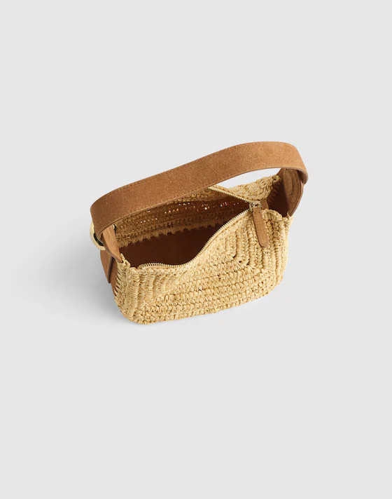 The Sculpted Metal Wristlet Bag | Madewell