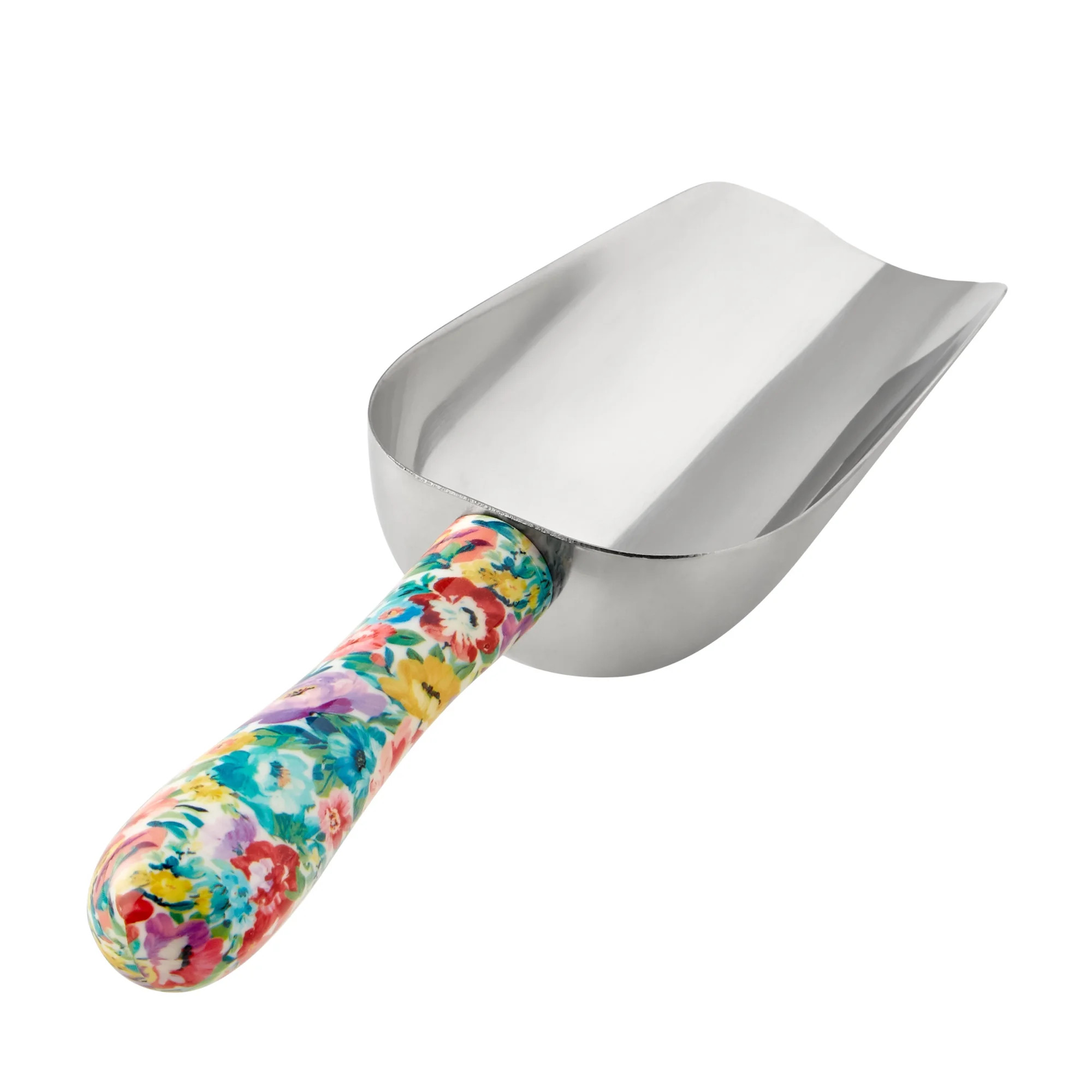 The Pioneer Woman Stainless Steel Multipurpose Kitchen Scoop, Sweet Romance - Walmart.com | Walmart (US)