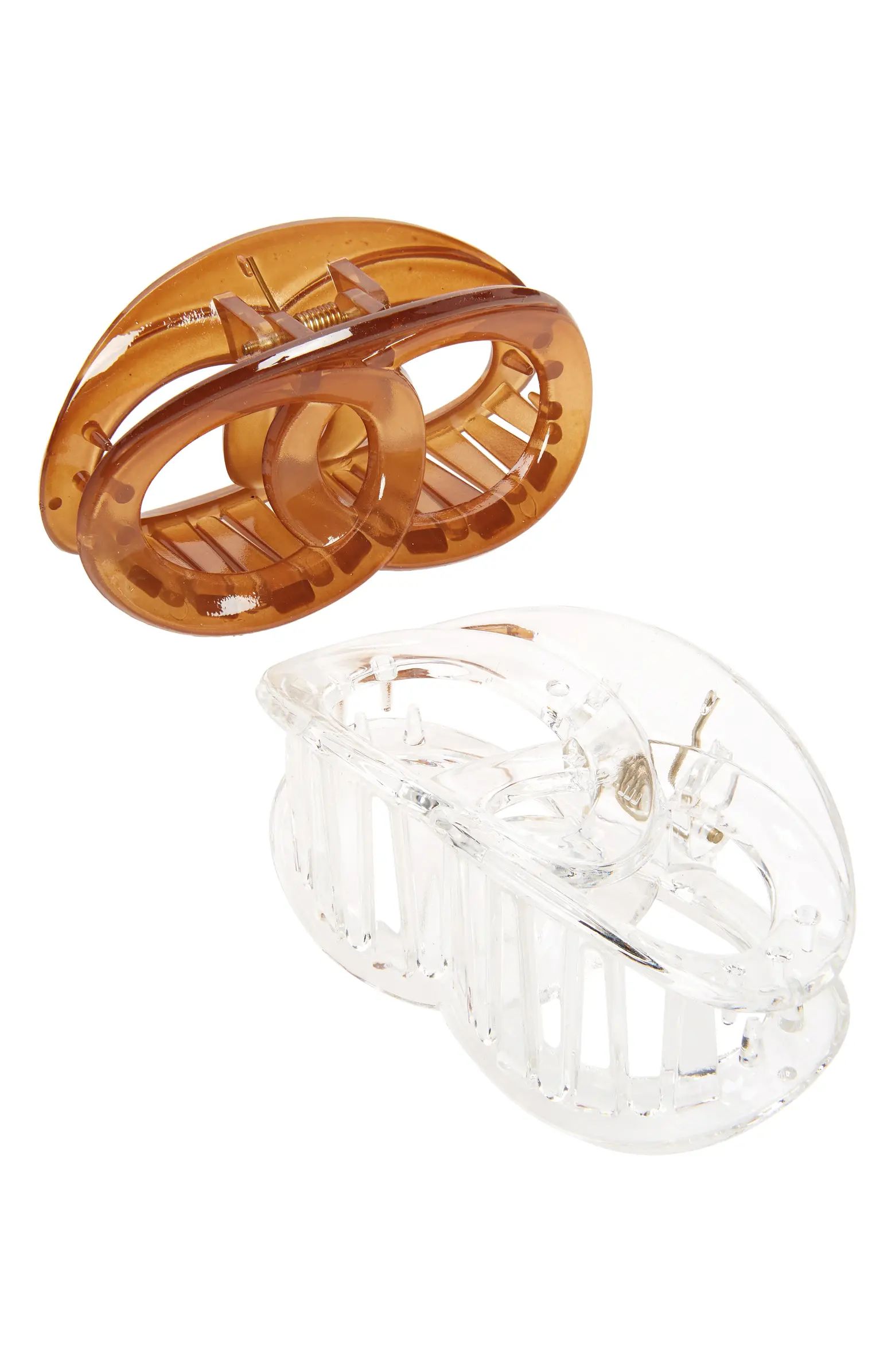 Assorted 2-Pack Circle Claw Clips | Nordstrom