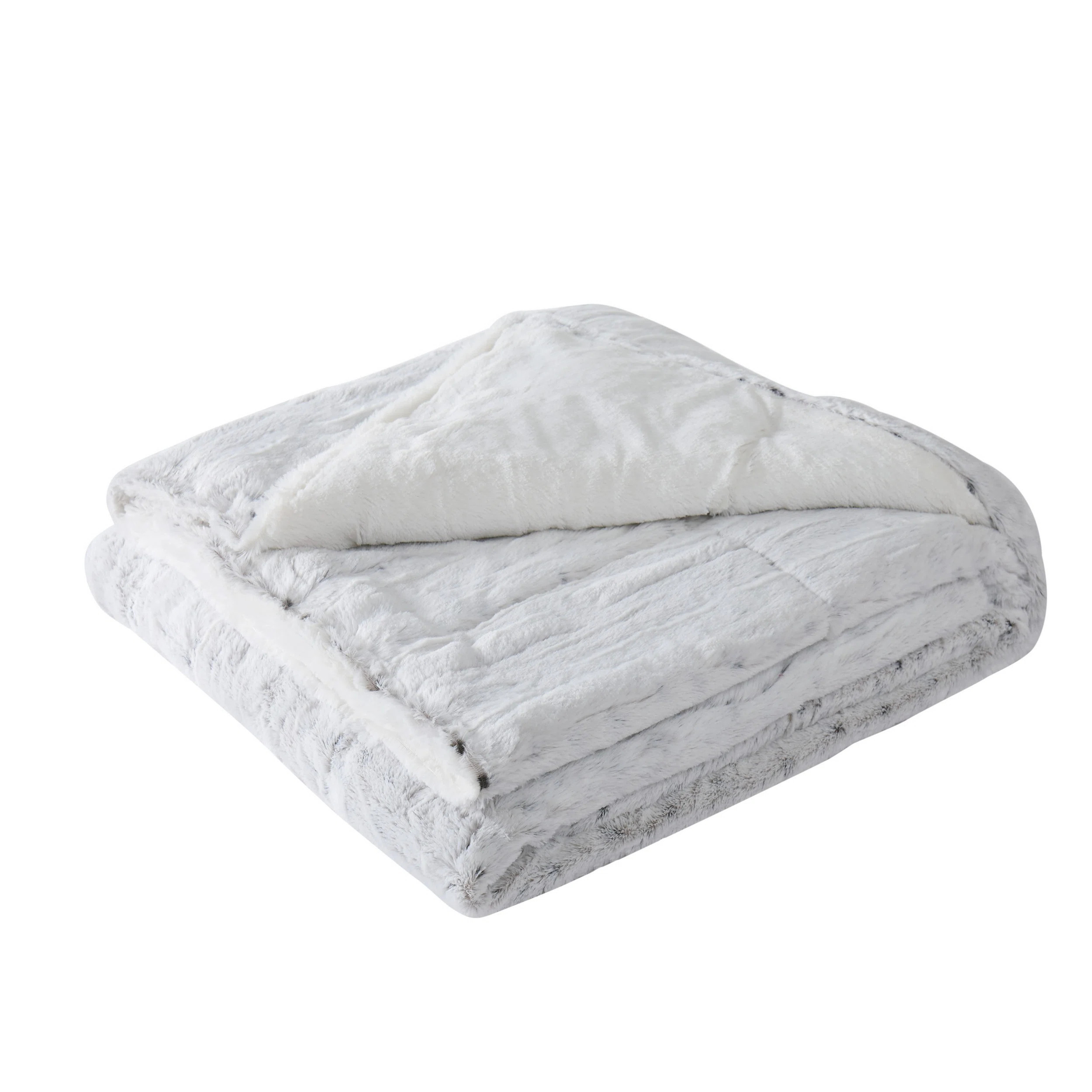 Christian Siriano Snow Leopard Gift Boxed Throw | Wayfair North America