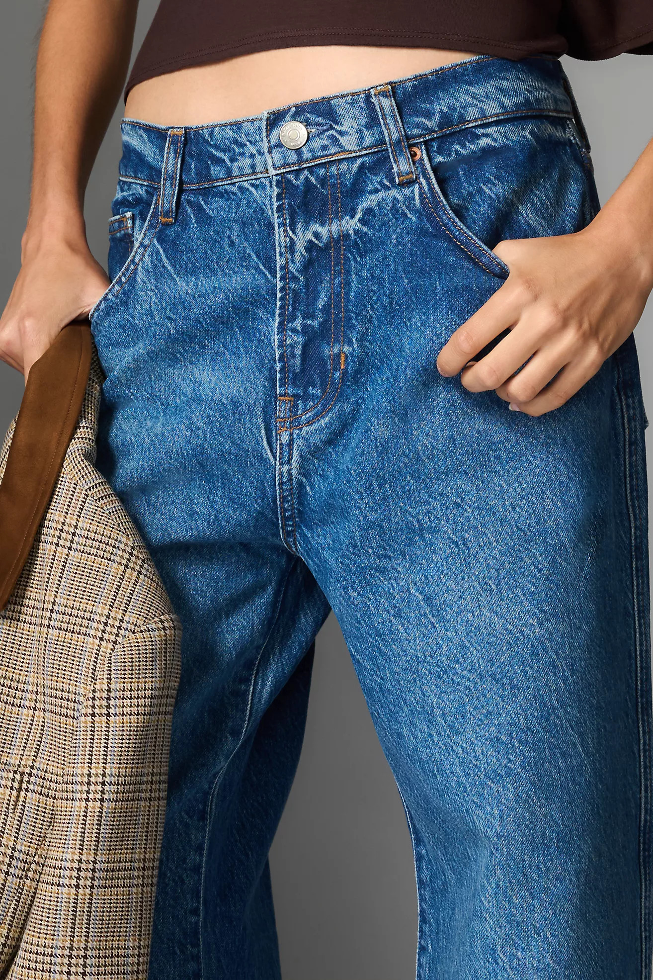 Reformation Val 90s Mid-Rise Straight-Leg Jeans | Anthropologie (US)