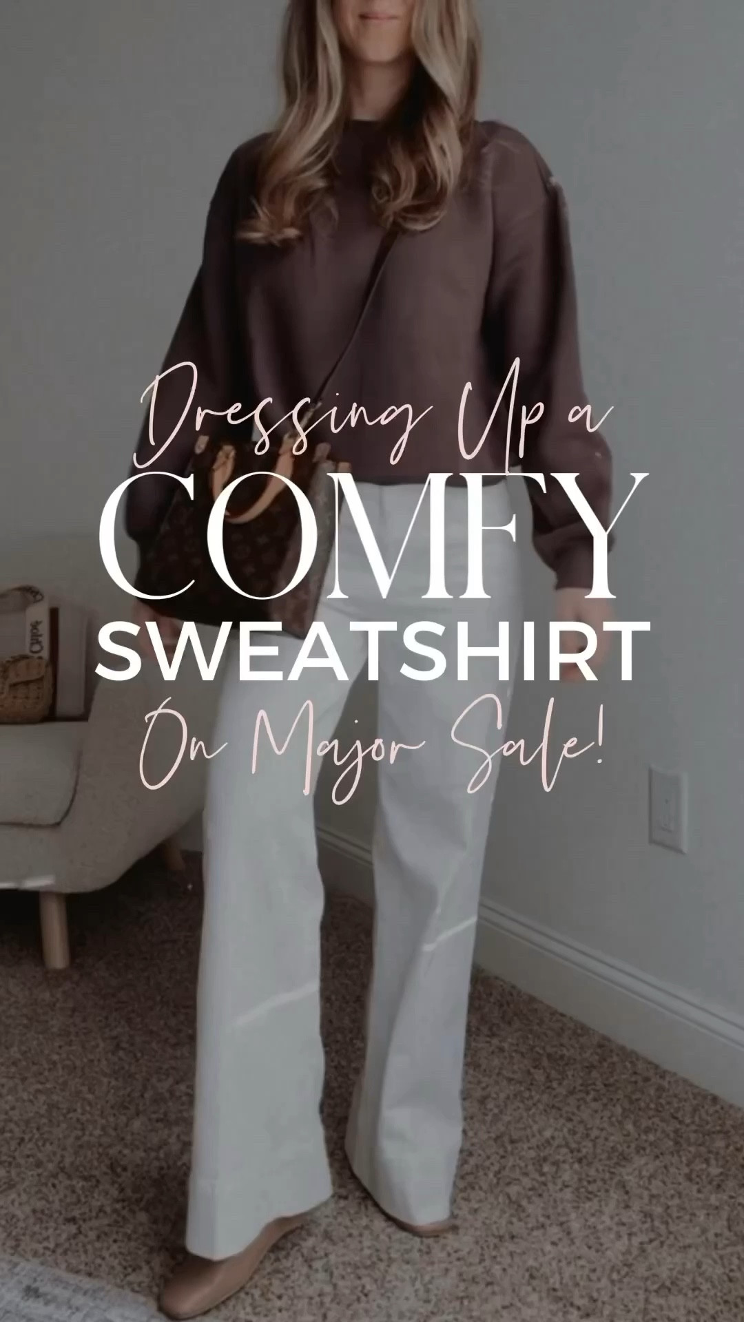 This pullover sweatshirt is so comfortable and on major sale! Pair with wide leg trouser jeans for a polished look. These boots are sold out but linking two amazing sandal options!

#LTKSeasonal #LTKVideo #LTKStyleTip