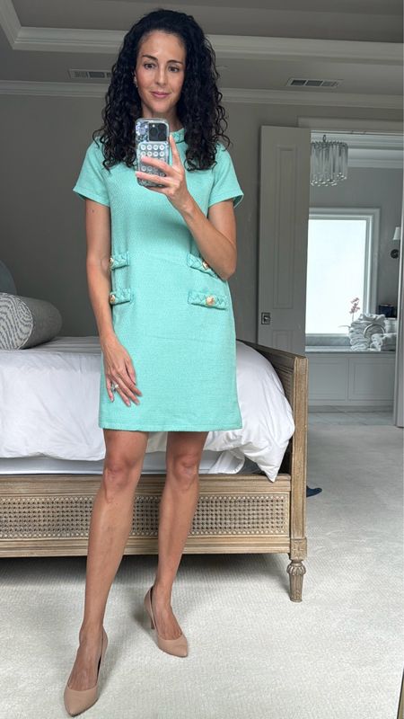 This $43 dress is an incredible dupe of popular $278 Tuckernuck dress. Available in 16 colors and fits TTS. I’m wearing an XS, but will order a S for extra length (to wear to work!).

#LTKfindsunder50 #LTKworkwear #LTKstyletip