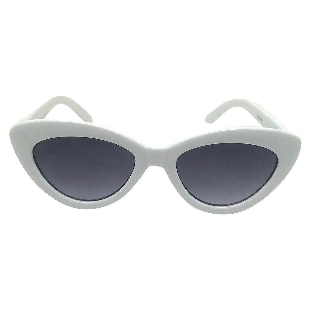 Women's Cateye Sunglasses - Wild Fable White | Target