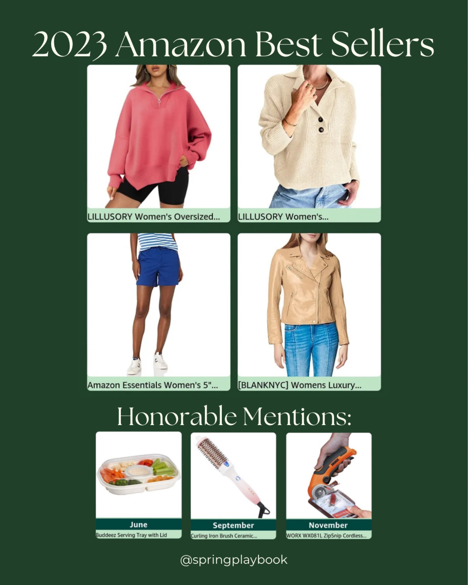 2023 Amazon Best Sellers: SPB Community Favorites!

#createdcolorful #createdcolorfulspring #hocspring #tcispring #pcaspring #lightspring #warmspring #truespring #brightspring #clearspring #paintboxspring #bluespring

#LTKfindsunder50 #LTKsalealert #LTKbeauty