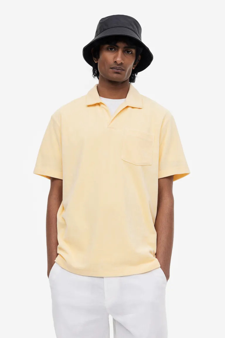 Regular Fit Terry Polo Shirt | H&M (US + CA)