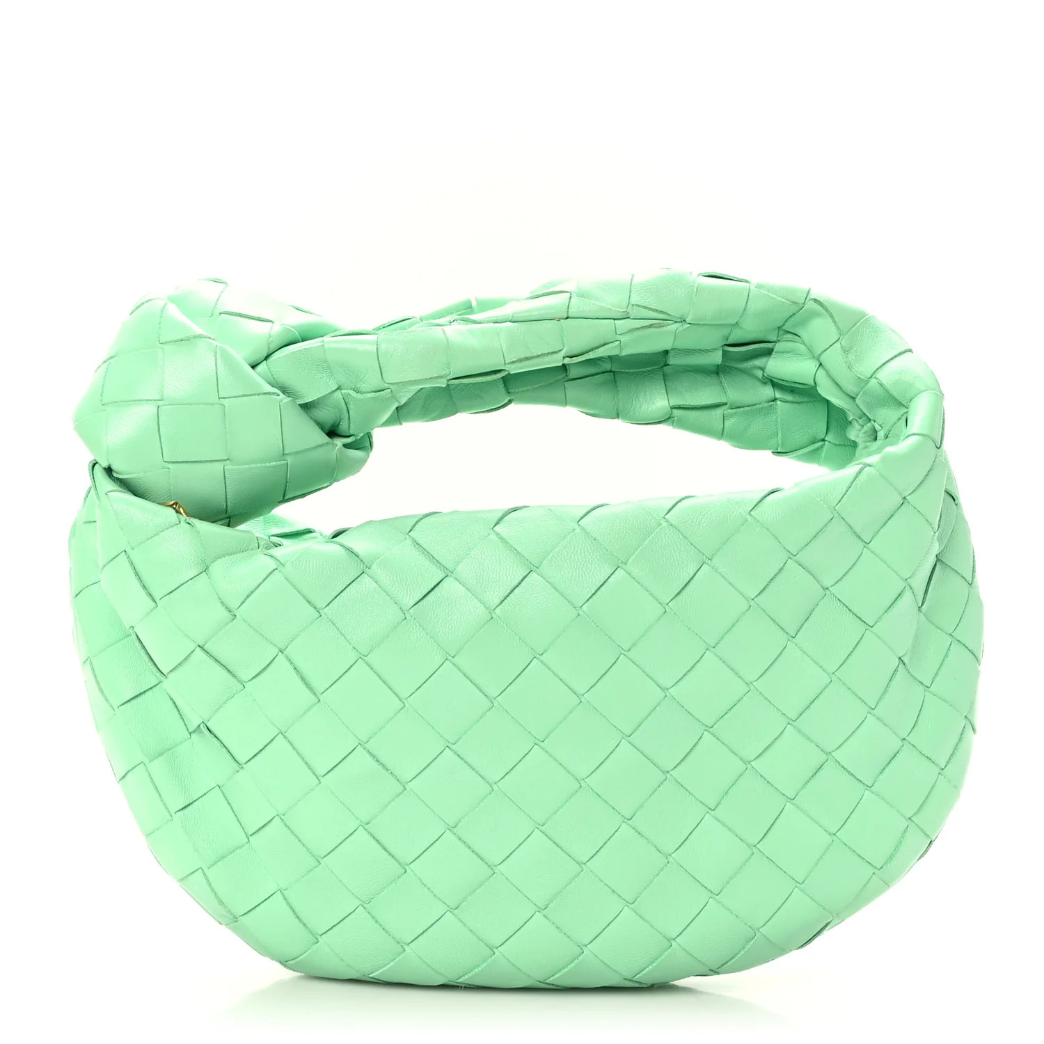 BOTTEGA VENETA Nappa Intrecciato Mini Jodie Fountain | FASHIONPHILE | FASHIONPHILE (US)