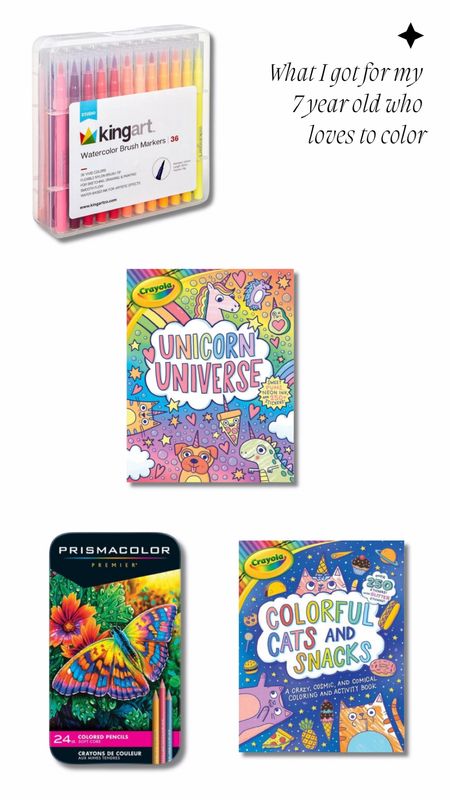 Perfect for the kid who loves to color and is starting to practice coloring in the lines. 

#LTKGiftGuide #LTKkids #LTKHoliday