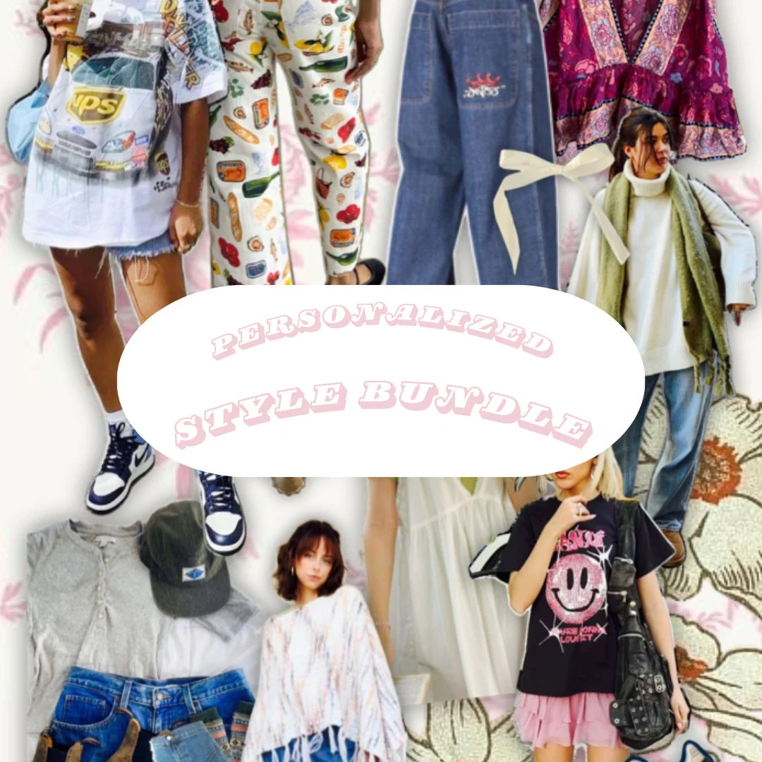 Personalized Style Bundle| Curated Aesthetic Clothing Box for Women| Sustainable Thrifted Clothin... | Etsy (US)