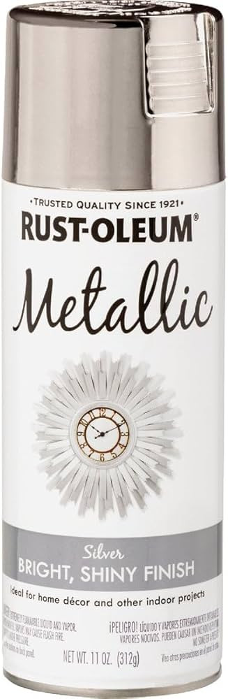 Rust-Oleum 340648 Specialty Metallic Spray, 11 oz, Silver | Amazon (US)
