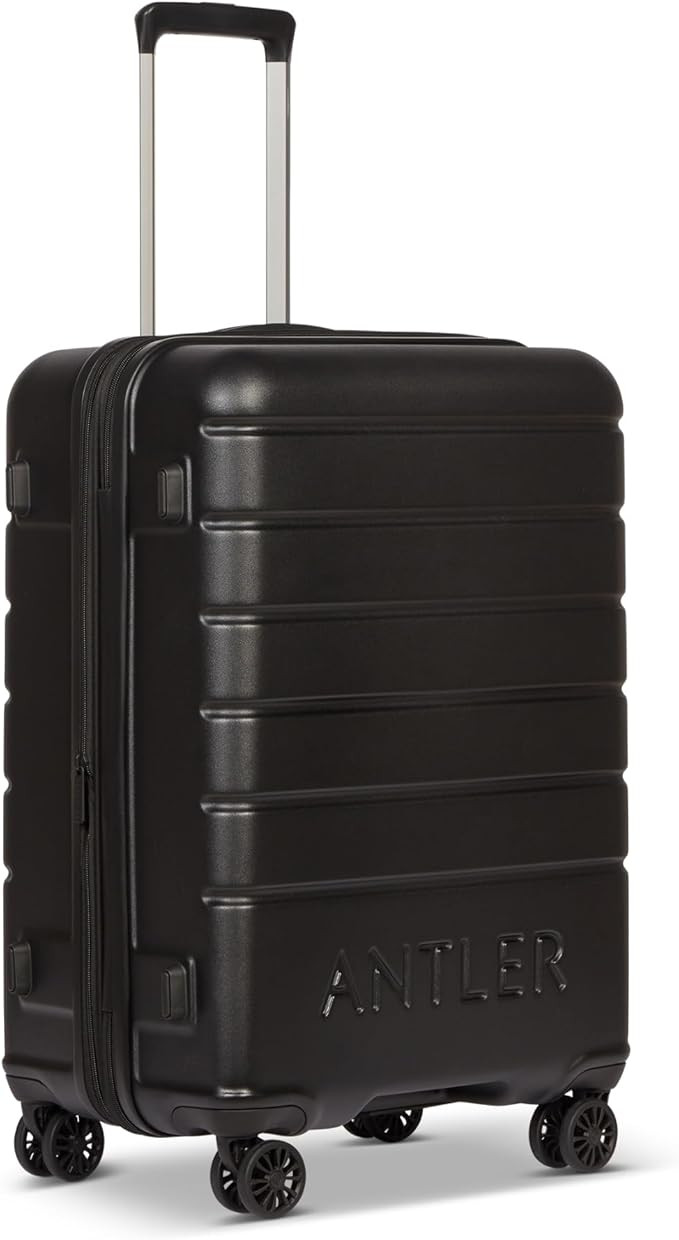 ANTLER - Logo Hard Shell Medium Suitcase - Durable, Lightweight & Expandable, 4 Spinner Wheels - ... | Amazon (UK)