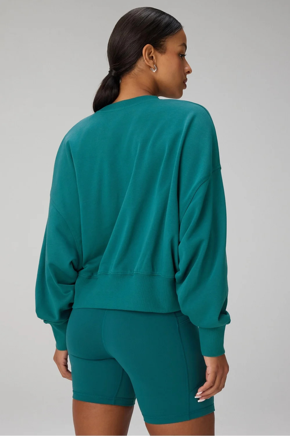 Year Round Terry Crew Neck Sweatshirt | Fabletics