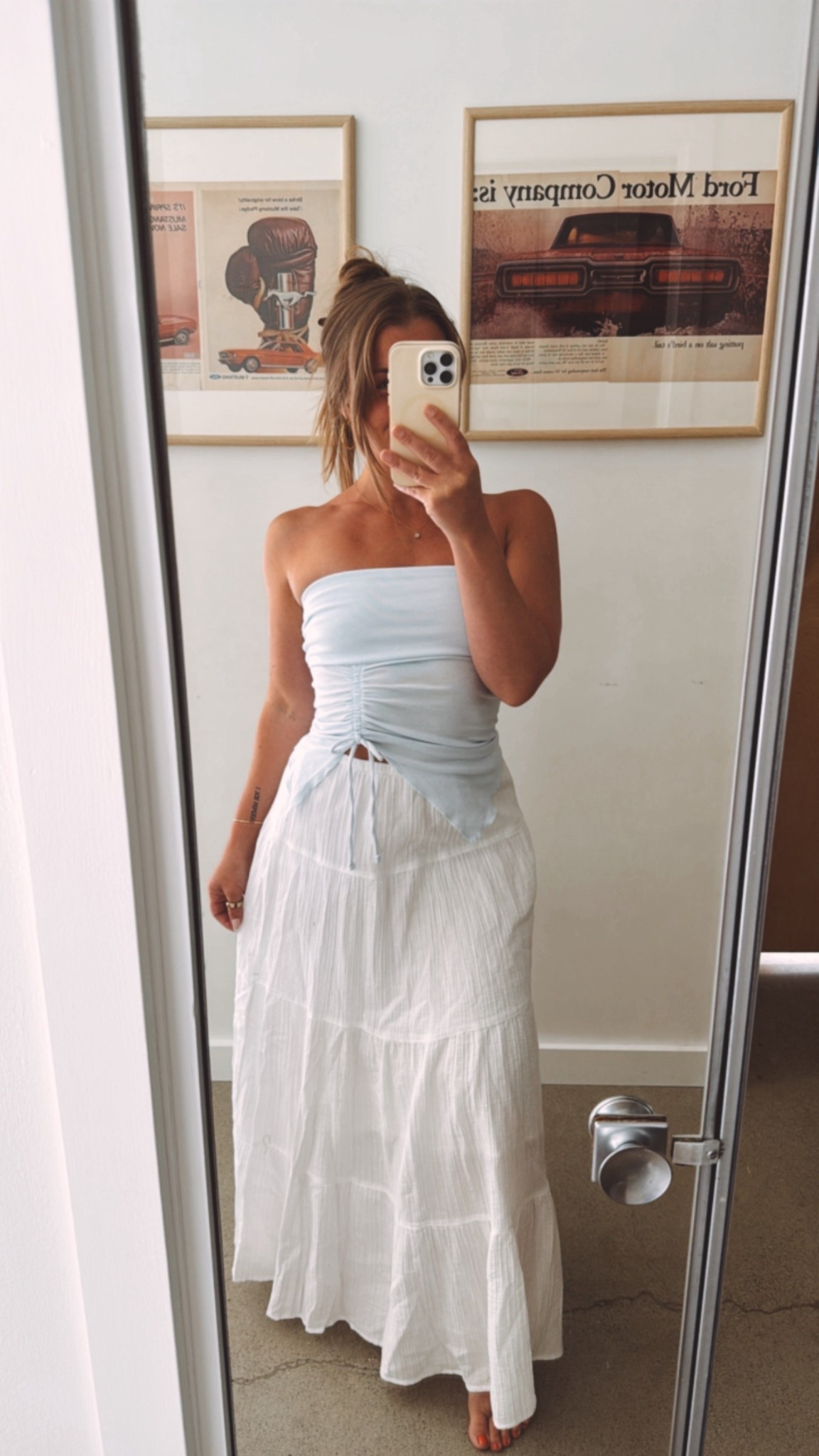 xs in the tube top + flowy skirt

my 90s kid heart is loving this vibe 🩵🍒☎️📺

#LTKSeasonal #LTKStyleTip #LTKSaleAlert