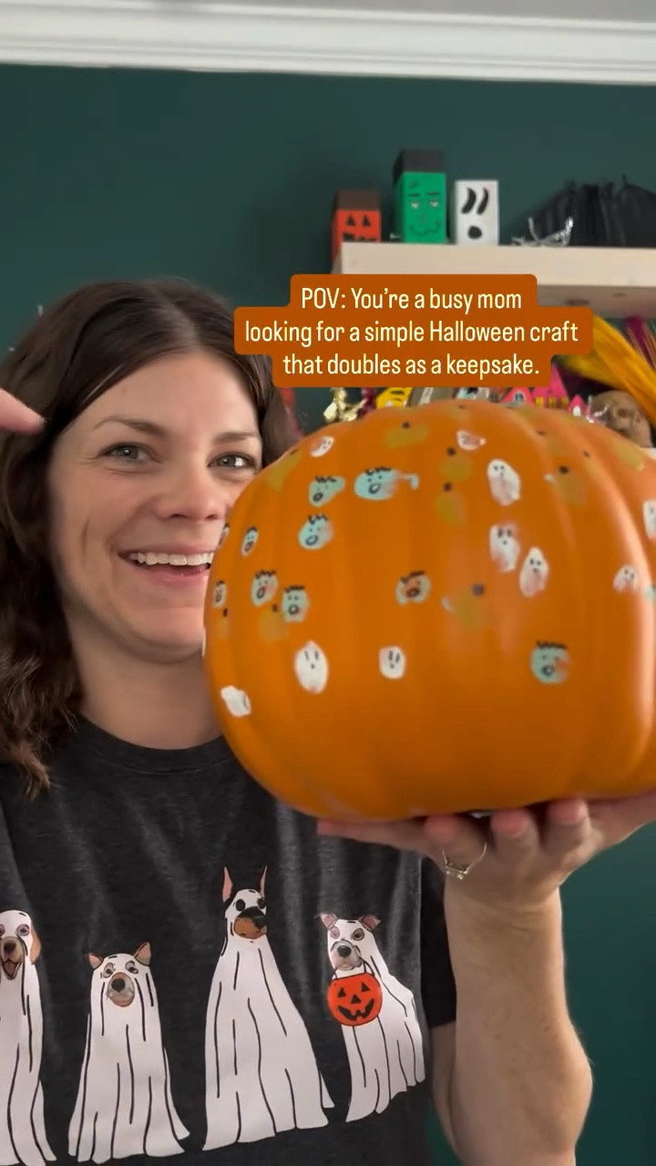 Tiny hands don’t stay little forever… which is why I love crafts like this. 🎃👻 They’re simple enough for busy moms, cute enough for Halloween décor, and sweet enough to keep as a memory long after the candy’s gone.

✨ Follow me for more Halloween ideas for busy moms! ✨


#CelebrateWithMorgan #CelebratingWithKids #HalloweenCraftsForKids #BusyMomLife #HolidayMagic

LinkDM *070*

#LTKKids #LTKFamily #LTKSeasonal