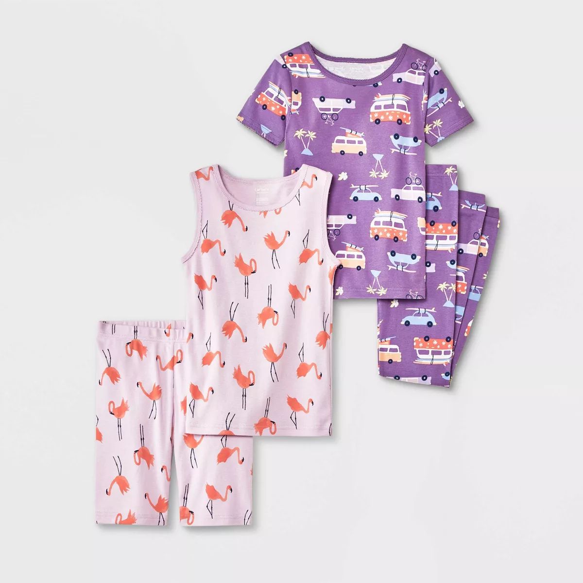 Carter's Just One You® Girls' 4pc Pajama Set | Target