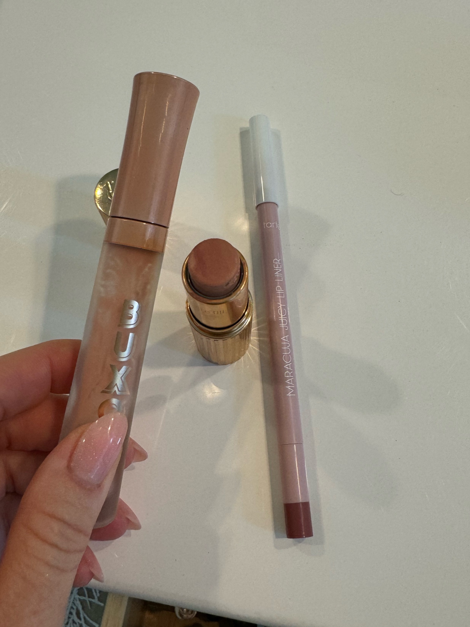 These are the products I used on my live today! Colors:

Mauve - tarte lip liner (code alwaysmeliss15)
White Russian- lip gloss
Kim KW- lipstick  

#LTKFindsUnder100 #LTKFindsUnder50 #LTKBeauty