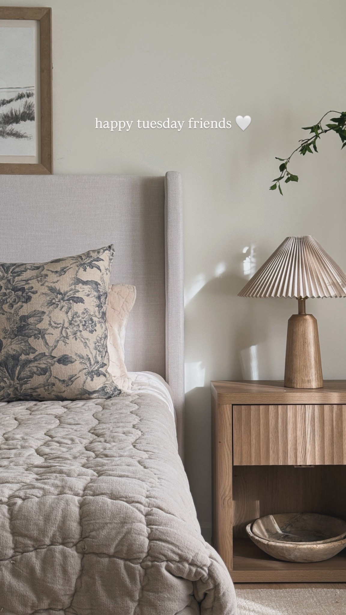 Still obsessed with this affordable bed frame and nightstands 🤎

Home decor home inspo bedroom decor bedroom furniture organic modern home finds 

#LTKSaleAlert #LTKHome #LTKdayinmylife