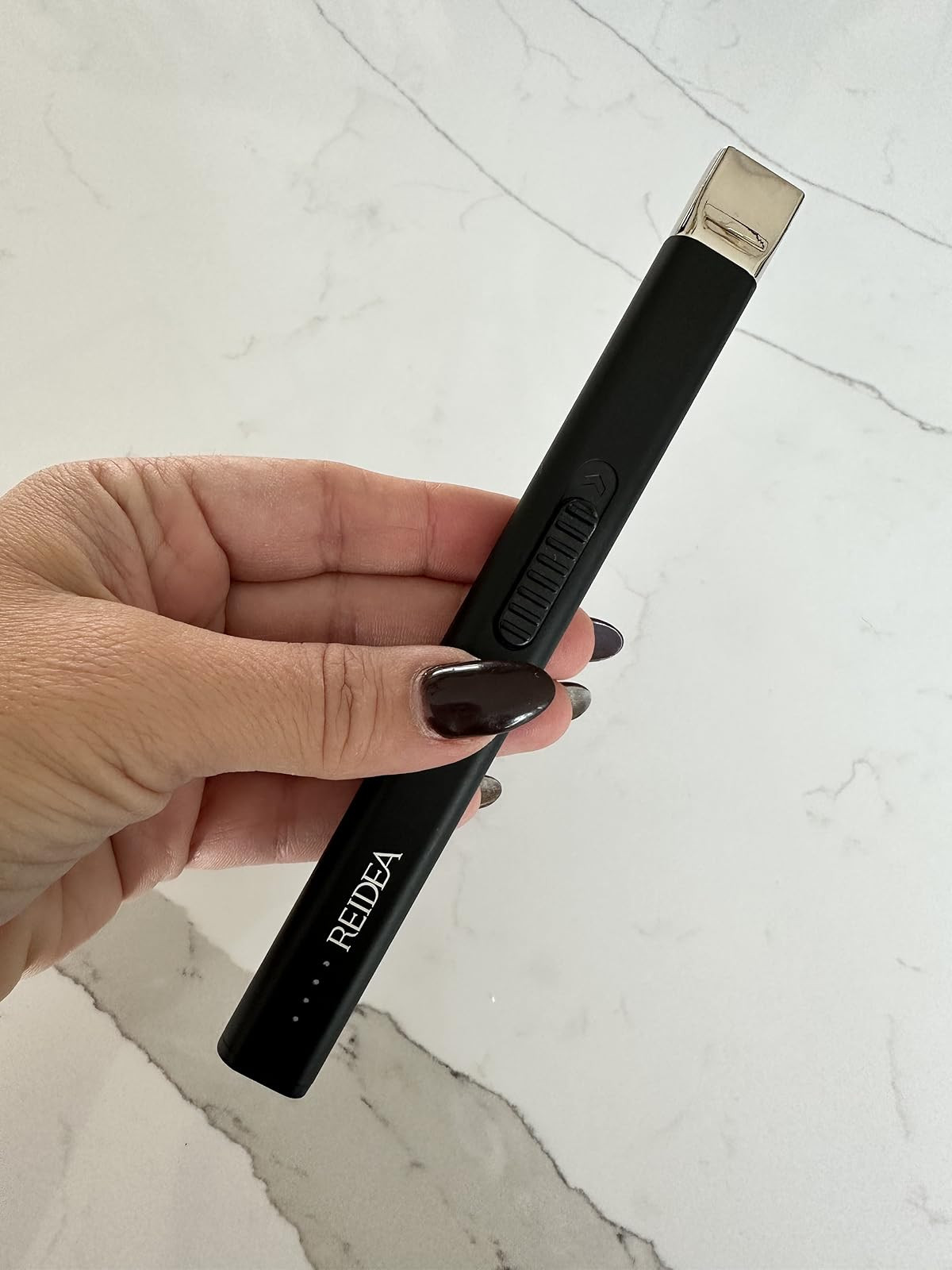 This electronic lighter is rechargeable and smokeless! I have it in so many colors and makes a cute  | Amazon (US)