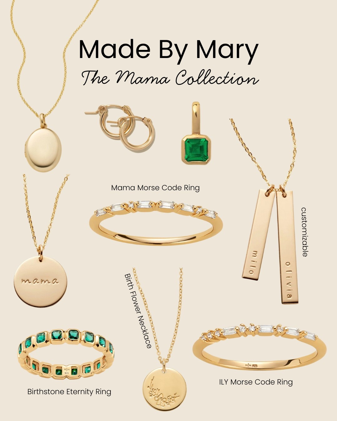 The By Mama Collection by Made by Mary is the perfect Mother’s Day gift 💛
Sentimental, timeless, and made to celebrate the heart of motherhood.
Linked my faves just in time!

#LTKFinds #MothersDayGift #MadeByMary #LTKJewelry