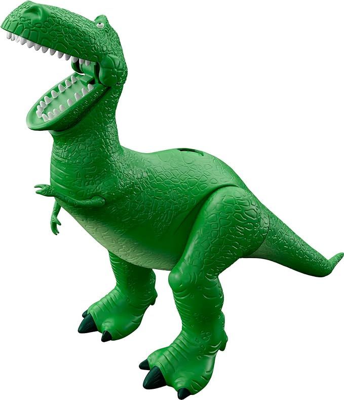 Mattel Disney Pixar Toy Story Toys, Moving & Talking Rex Dinosaur Figure, Roarin’ Laughs, 10.8 ... | Amazon (US)