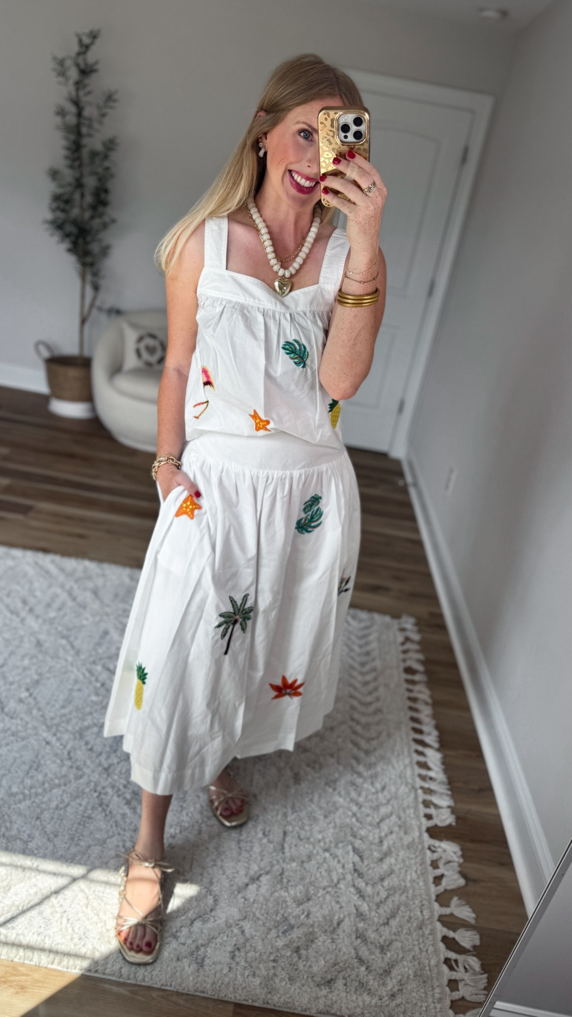 Weekend Walmart Wins try on
Embroidered loose fit tank- small
Embroidered midi dress- small [has smocking with zipper in the back]

#LTKootd #LTKmomlife