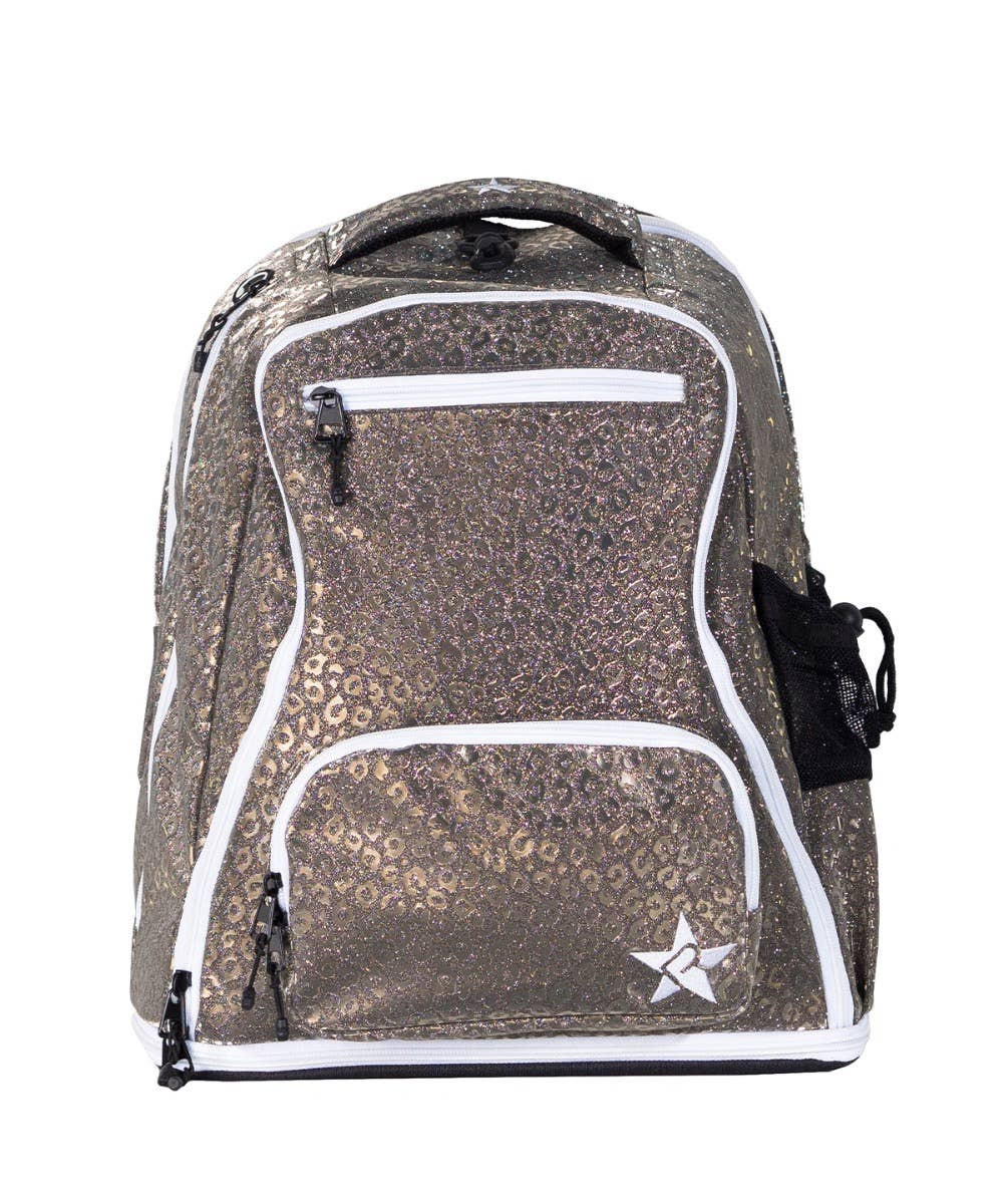 Leopard Rebel Dream Bag in Gunmetal | Rebel Athletic