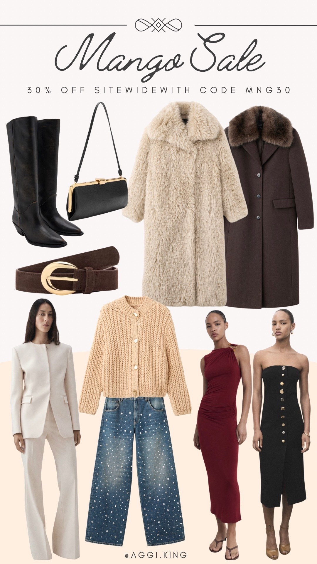 Mango sale
30% off sitewide with code MNG30

#mango #fall #coat #swetaer #denim #jeans #holidays #thanksgiving #blackfriday #sale #gift 

#LTKGiftGuide #LTKSaleAlert #LTKHoliday