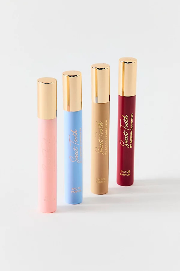 Sweet Tooth By Sabrina Carpenter Eau De Parfum 4-Piece Travel Fragrance Gift Set in Assorted at Urban Outfitters | Urban Outfitters (US and RoW)