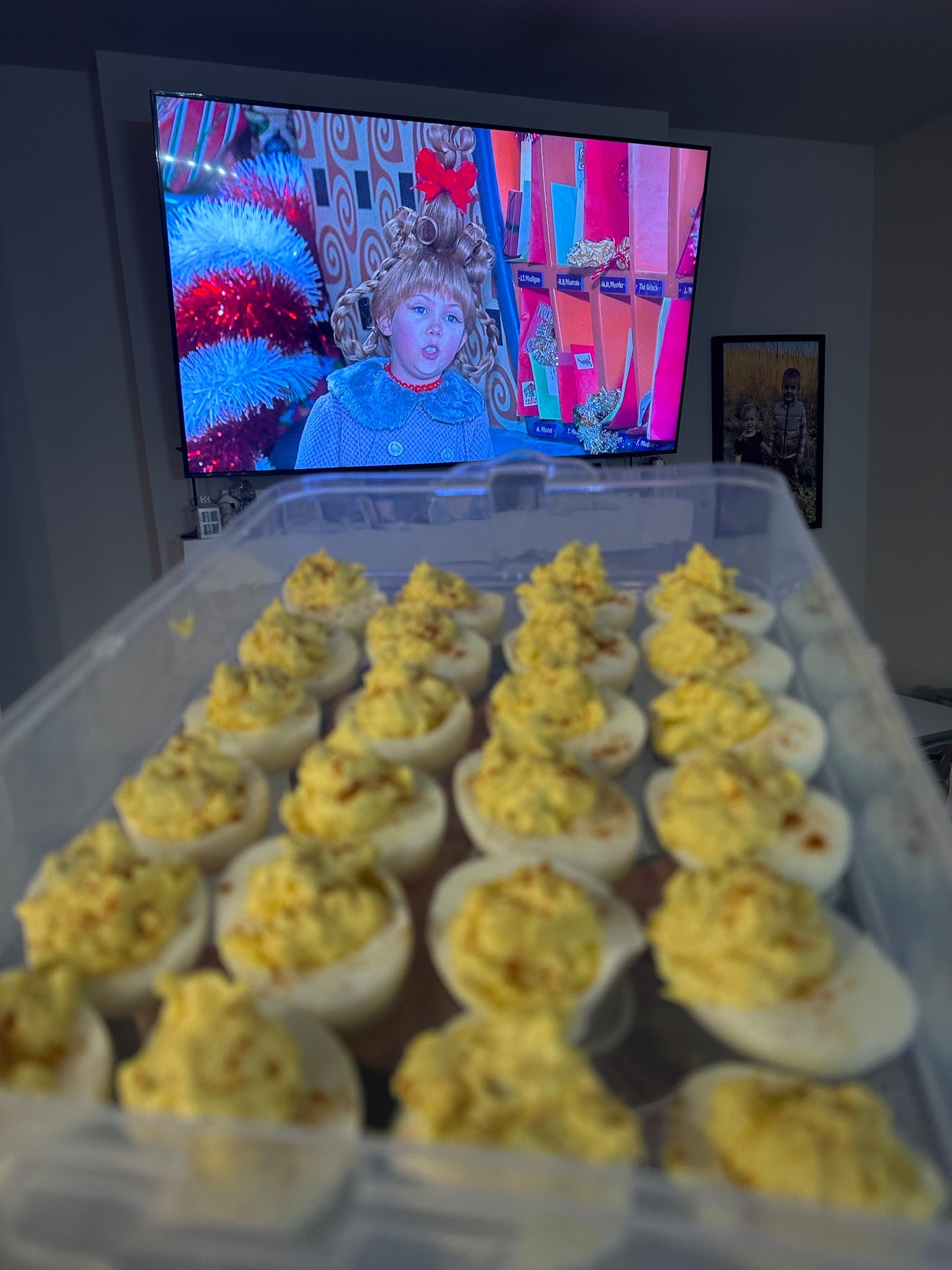 This deviled egg container is a must have! It comes with two trays that each fit 24 deviled eggs. They snap together and have a lid for easy travel. Perfect for Thanksgiving! 

#LTKHome #LTKFindsUnder50 #LTKHoliday