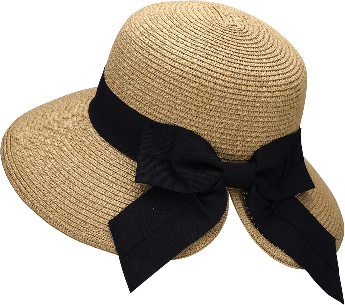 Verabella Sun Hats for Women UPF 50+ Women's Lightweight Foldable/Packable Beach Sun Hat | Amazon (US)