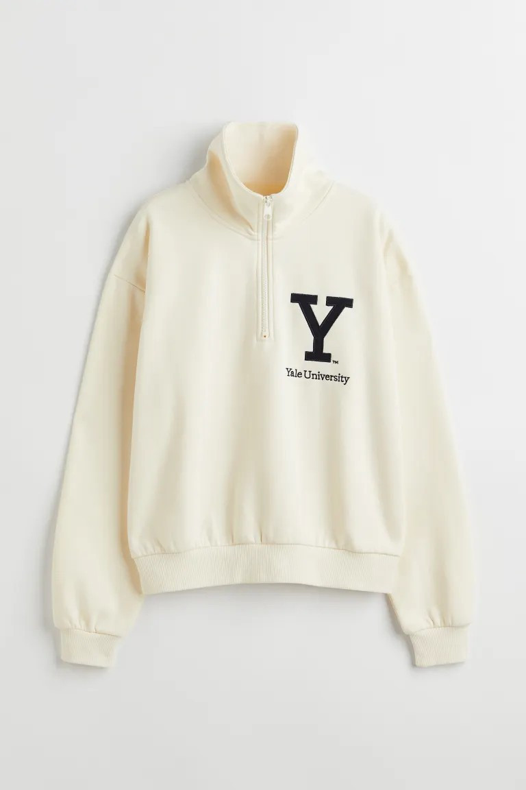 Oversized Half-zip Sweatshirt | H&M (US + CA)