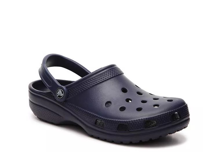 Crocs Classic Clog | Men | Women's | Navy Blue | Size Women's 12 / Men's 10 | Clogs | Slingback | DSW