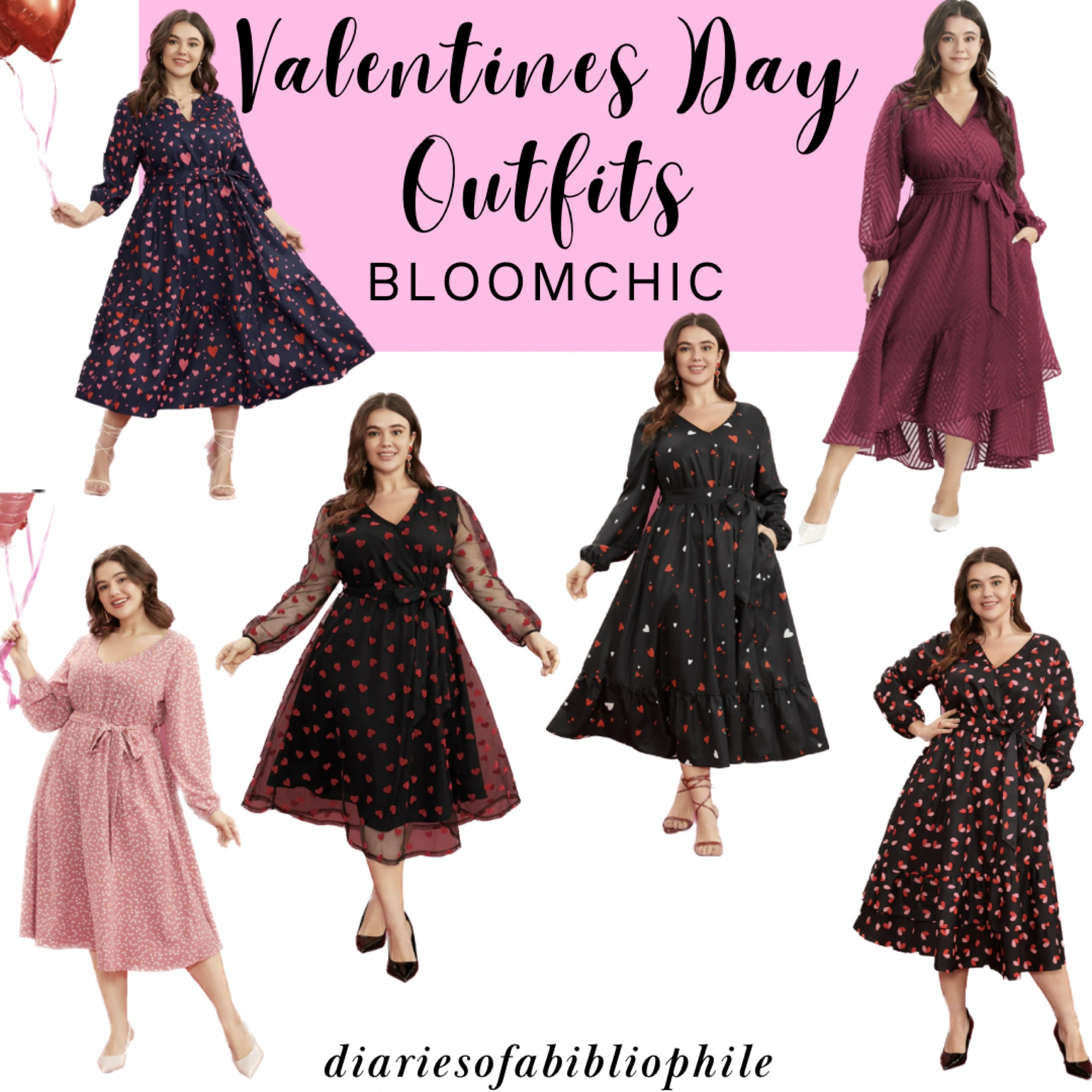 Plus-size Valentine’s Day dresses from Bloomchic

Valentine’s Day outfit, red dress, pink dress, heart pattern dress, love dress, plus-size outfit, plus-size outfit inspo, Valentine’s Day dress

#LTKstyletip #LTKunder50 #LTKcurves