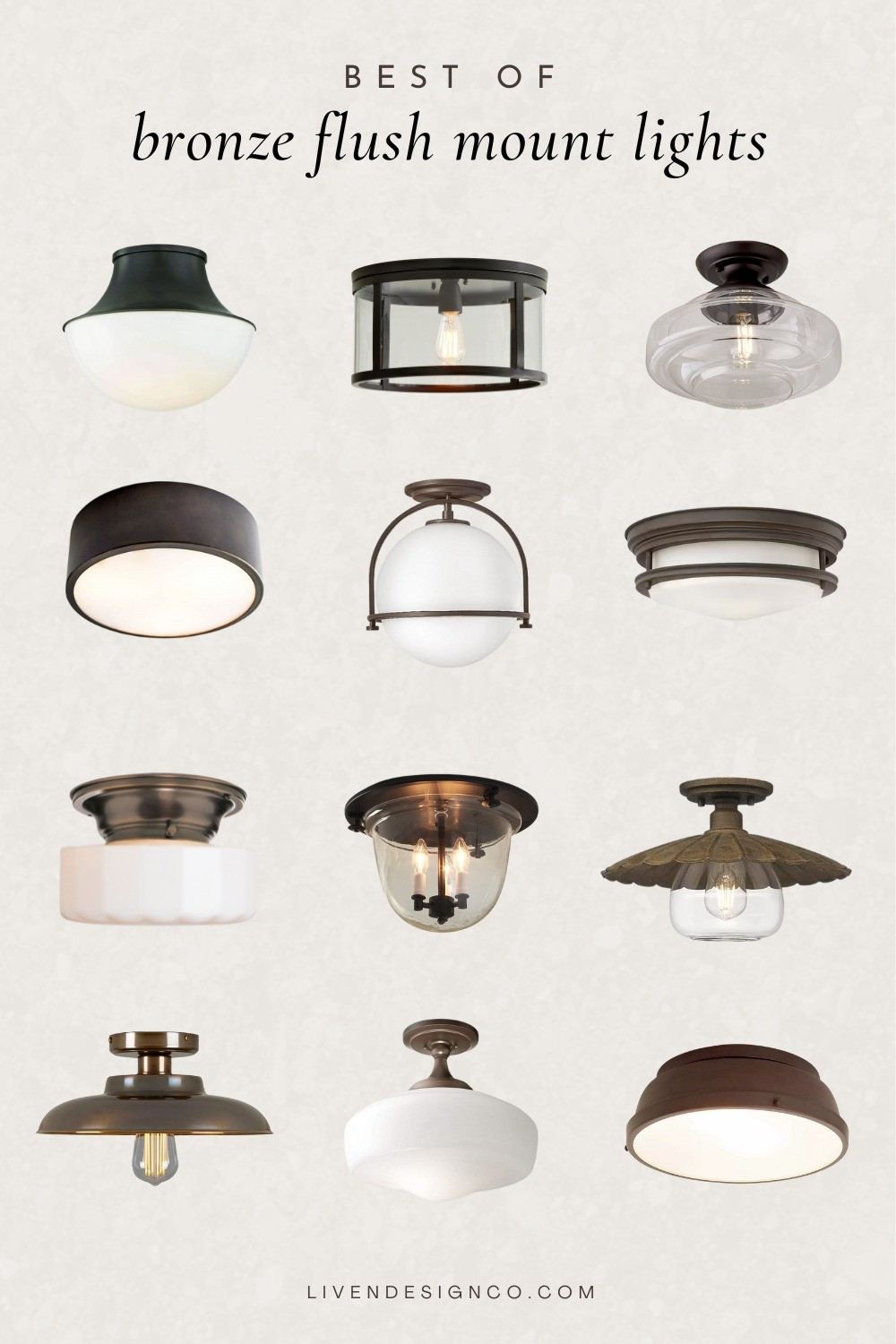 Bronze flush mount ceiling light. Glass flush mount. Dome light. Kitchen light. Bathroom light 

#LTKSeasonal #LTKHome #LTKSaleAlert