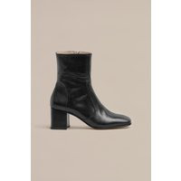 Handmade Black Leather Boots For Women | Stylish Women's Custom Booties Trendy Footwear | Etsy (US)