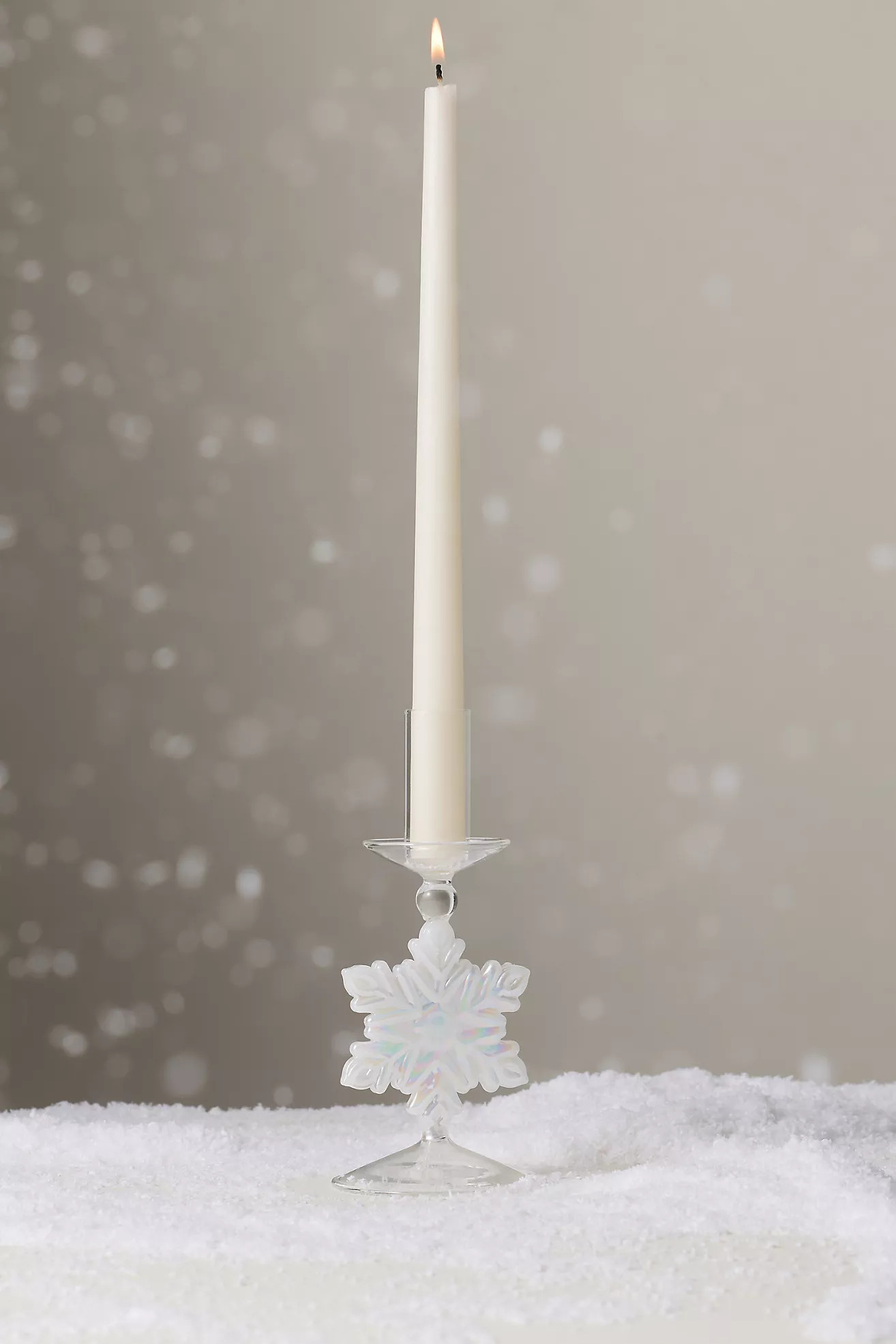 Yuletide Glass Candle Holder | Anthropologie (US)