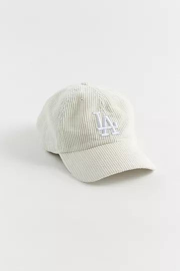 ’47 UO Exclusive MLB Los Angeles Dodgers Cord Cleanup Baseball Hat | Urban Outfitters (US and RoW)