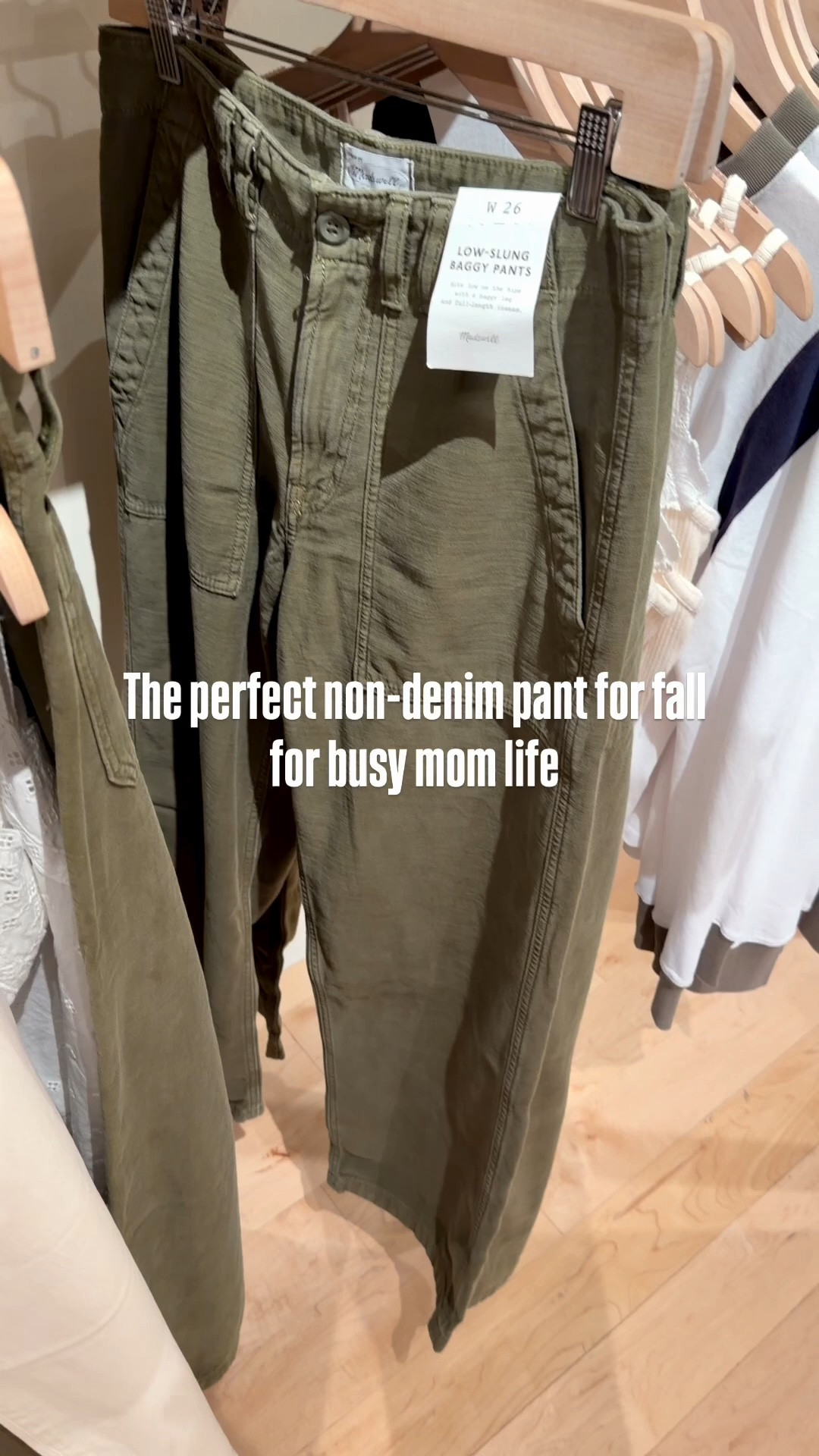 The utility pant is a great non-denim pant option for fall that you can dress up for work, date night or dress casually for everyday mom, life, and busy sport weekends.
￼ I love the modern fit of this pair from @Madewell Madewell ￼

#LTKxMadewell #LTKOver40 #LTKSaleAlert