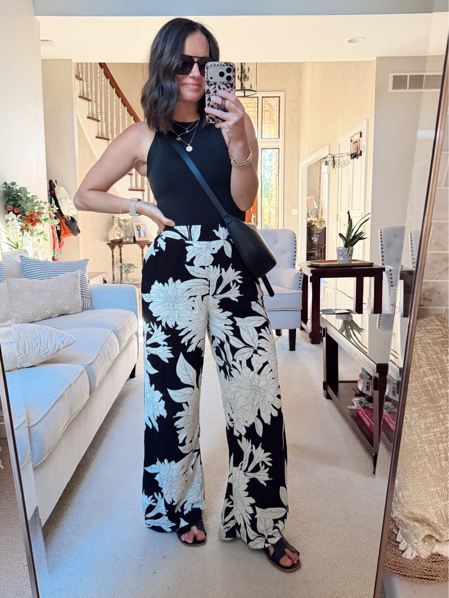 The cutest pants from Amazon! Look designer! Run true to size - I’m in the small.

#LTKmomlife #LTKootd #LTKOver40